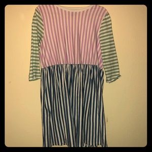 Multi Colored Stripped ASOS dress